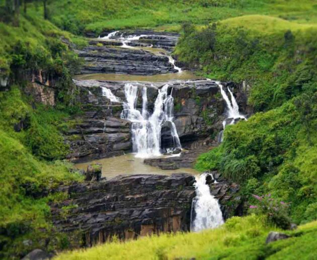 Majestic St. Clair's Falls Sri Lanka - ceylonheaven.com