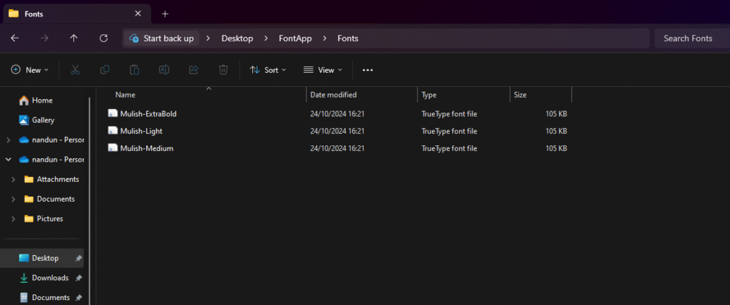 Microsoft Intune Font Deployment